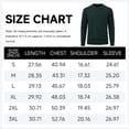 thumbnail image 7 of AZoiNM Men's Crewneck Sweater, Lightweight Soft Knit Pullover Sweater, Long Sleeve Casual Classic Ribbed Trim Sweater for Fall Winter, 7 of 7