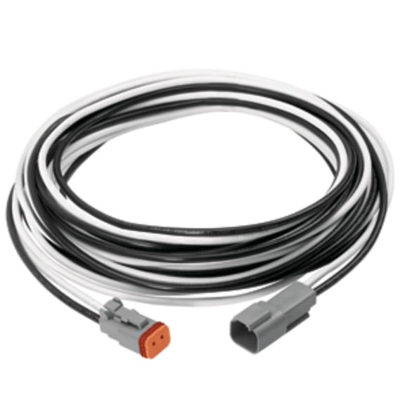 7" Black and Orange Actuator Extension Harness Cable