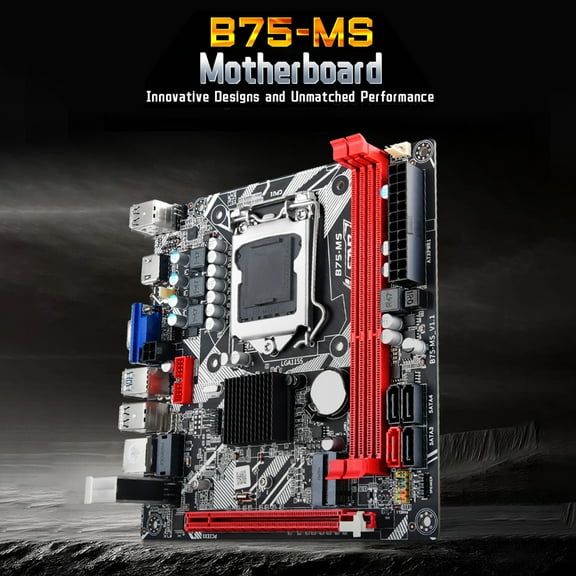 B75A Motherboard LGA 1155 Support 2*DDR3 USB3.0 SATA3 NVME WIFI Bluetooth