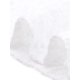 thumbnail image 5 of Blusa Casual de Manga Corta con Panel de Encaje de Ojales para Mujeres de Talla Grande Agnes Orinda, Verano, 2X, Blanca, 5 of 6