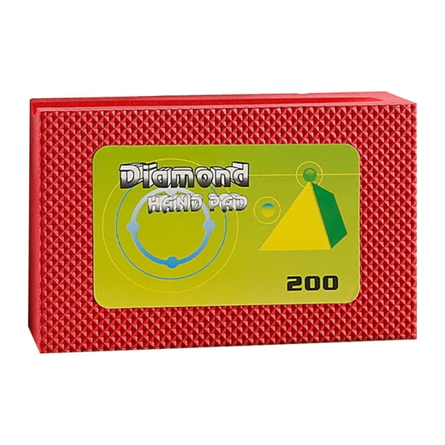 Almohadilla de pulido manual Almohadilla de pulido Práctica Respaldo de espuma ligero Profesional grano 200