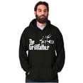 thumbnail image 5 of Funny Family The Grill Father Joke Men's Big & Tall Graphic Hoodie Brisco Brands 2X, 5 of 6