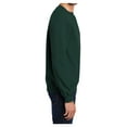 thumbnail image 3 of Yellow Rooster Men's Core Fleece Classic Crewneck Sweatshirt Dark Green 2XL, 3 of 6