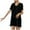 Black, variant on Uaswgudfs Women's Cotton Lounge - Loose Fit V-Neck Short Sleeve Top Soft Comfy Sleepwear All-Season 2025