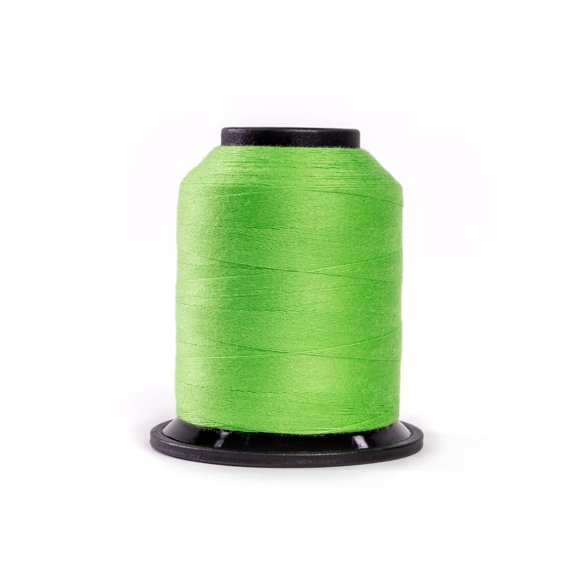Hilo para acolchado Finesse 100% poliéster de 3 cabos, 50 wt, 100 m, verde