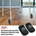 thumbnail image 6 of 6PCS Top Glides TuffSki Walker Glide Skis - 3 Pairs (Gray), 6 of 8