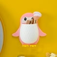 thumbnail image 3 of SPOORYYO Penguin Storage Rack for Makeup Organize Dormitory and Bathroom Essentials with Wall Mounted Storage Rack, 3 of 4