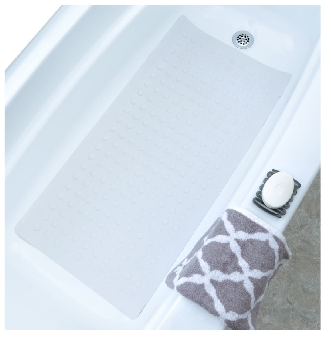 SlipX Solutions 06601 Safety Bath Mat with Microban, White