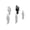 Double Line: Small (2.0mm), variant on Japanese Swivel Knife Blades, Multiple Sizes