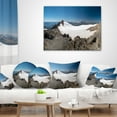 thumbnail image 4 of Designart Hiking to Vulkan Quetrupillan - Landscape Printed Throw Pillow - 12x20, 4 of 5