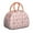 Rose-gold, variant on Professional Gothic Starry Night Lunch Box for Women - Moon & Stars Pattern, Insulated Reusable Leakproof Cooler Bag with Shoulder Strap