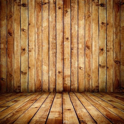 ABPHOTO Polyester 5x7ft triaxial space wood floor photography backdrops  pine plank studio background advertisement photography backdrop -  