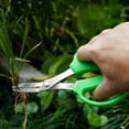 thumbnail image 4 of GOOHOCHY Herramienta de jardinería Tijeras para desherbar Tijeras de acero inoxidable para césped Tijeras manuales para desherbar jardín Herramienta para desherbar, 4 of 8