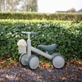 thumbnail image 4 of Bicicleta de equilibrio para niños pequeños mushie Mini de 4 ruedas, Sage, 4 of 9