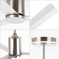 thumbnail image 6 of JONATHAN Y Levi 52" 1-Light Contemporary Minimalist 6-Speed Iron Height Adjustable Integrated LED Ceiling Fan with Remote, Nickel, 6 of 11