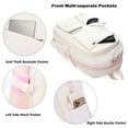 thumbnail image 4 of Lightweight Student Backpack Functional Pockets Large Capacity Girls School Bag, 4 of 6