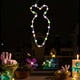 thumbnail image 4 of Luces de Pascua con ventosa para ventana, luces de conejito para ventana, decoraciones para fiestas navideñas en casa, luz con ventosa, 4 of 5