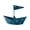 Blue, variant on AOOOWER Metal Sailboats Sculptures Boats Decorations Statue Ornament Sailboats Figurines Nauticals Home Decors Collectibles Gift