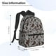thumbnail image 2 of Disketp Brown Moose with Pinecones Mochila Ligera Clásica con Múltiples Bolsillos, Mochila Casual para Hombre y Mujer, Ideal para Escuela, Trabajo y Viajes, 2 of 6