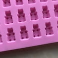 thumbnail image 5 of Molde de silicona para helado casero de chocolate con forma de oso de 50 piezas, molde de cera para pintura al fuego, 2 piezas, 5 of 5