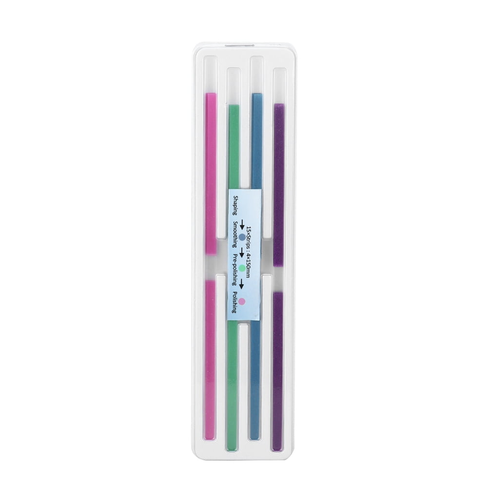 Ccdes 60Pcs/Pack Dental Abrasive Strips Teeth Polishing Finishing Gloss