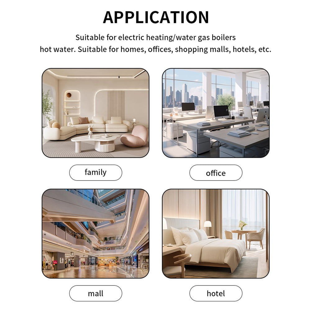 AFQH WiFi Thermostat for Water Room Thermostat Underfloor Heating Programmable