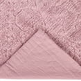thumbnail image 3 of Better Trends Ashton Medallion Design 100% Cotton Bedspread King Sham, for Adult - Pink, 3 of 5
