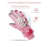 thumbnail image 3 of Guantes de invierno para niños, niñas, para jugar en la nieve, impermeables, cálidos, con forro polar grueso, para niños, estudiantes, ciclismo, guantes de esquí a prueba de frío, 3 of 6