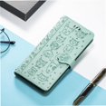 thumbnail image 3 of Funda Cartera FOXDOCK para Motorola Edge 2024 , Flip PU con Relieve de Gatos y Perros, Tarjetero y Soporte, 3 of 6