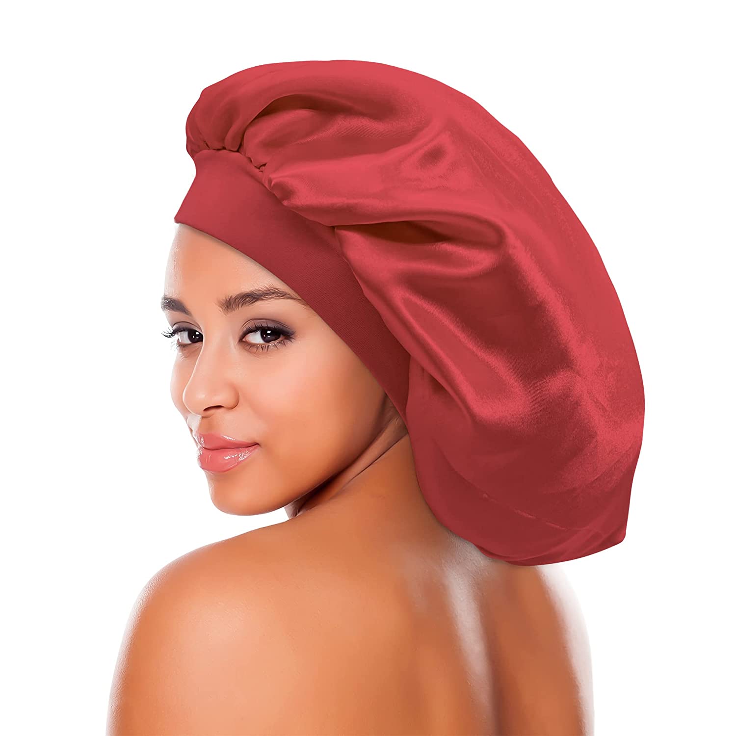ViviDreamore Satin Silk for Sleeping Silk Sleep Cap Hair