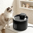 thumbnail image 6 of Pet Water Fountain,Circulating Water Dispenser,50.72 Oz Quiet Filter System,Automatic Pet Waterer with Power Cord for Indoor Cat Rest Area,Dog Living Space,Black, 6 of 7