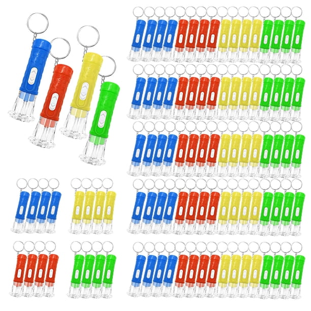 Llavero con linterna SVICCOOKQ, 100 piezas, colores surtidos