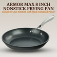 thumbnail image 5 of Granitestone Armor Max Nonstick Frying Pan 8" inch Skillet Cooking Pan Induction Cookware Egg Pan Oven Safe, 5 of 10
