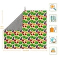 thumbnail image 3 of Rocae Vegetable for Drying Mat for Kitchen 16*18 inch Easy to Clean Dish Rack Pad, 3 of 8