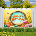 thumbnail image 6 of Marine Theme Birthday Party Banner Decorative Design Banner for Birthday Party Kids Event Celebration, 6 of 9