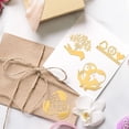 thumbnail image 6 of 1set Nickel Decoration Stickers Metal Resin Filler Epoxy Resin & UV Resin Craft Filling Material Golden Recycling Sign Planet 40x40mm 9 style 1pc/style 9pcs/set, 6 of 6