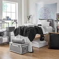 thumbnail image 5 of DormCo 29-Piece Mint Gray Comforter Bedding Sets, Queen, 5 of 5