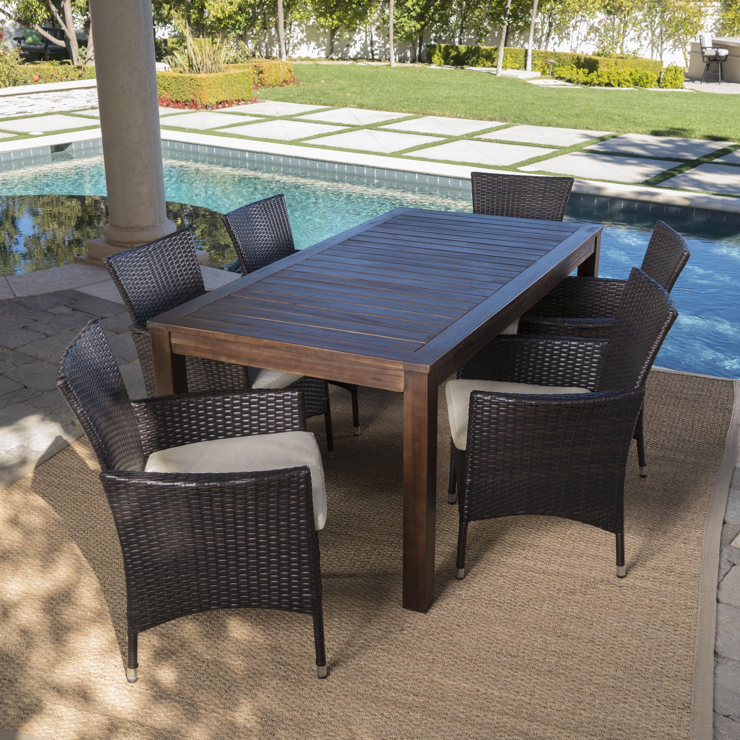 Outdoor Patio Table And Chairs Set