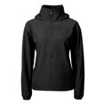 thumbnail image 2 of Women's Cutter & Buck  Black Arkansas Razorbacks Charter Eco Recycled Half-Zip Anorak Jacket, 2 of 3