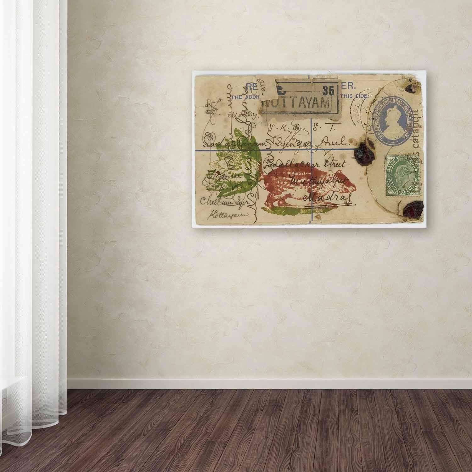 Trademark Fine Art 'Cabbagetail' Canvas Art by Nick Bantock