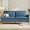 A1 | 68in | Blue | Linen, variant on XH 68" Loveseat Sofa - Grey, Comfy Linen with Spring Cushion, Solid Wood Frame, Modern Deep Seat, Bedroom & Living Room, Office Small Couch