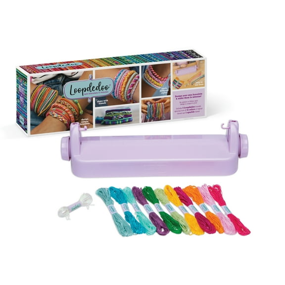 Loopdedoo Bracelet Maker, Jewelry Making Kit, Friendship Bracelets, Children Ages 8 and up