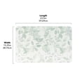 thumbnail image 7 of FloorPops Flora Green Stone Quick Drying Mat, 7 of 7