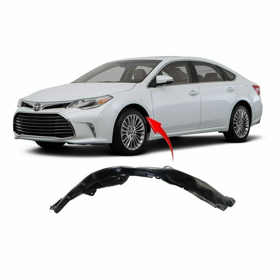 DCP Front Left Driver Side Fender Liner For 2013-2018 Toyota Avalon TO1248177
