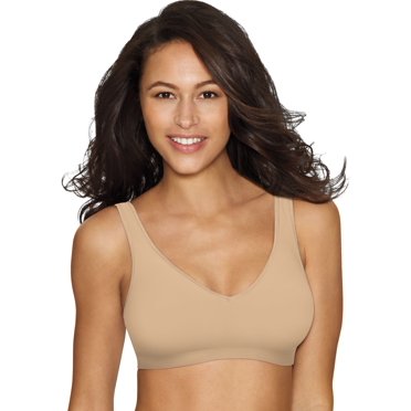 Hanes Soutien-Gorge Sans Armatures pour Femmes Comfort Evolution, 2TG, Blanc Clair