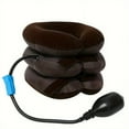 thumbnail image 1 of Cervical Neck Traction Device, 3-Layer Inflatable Collar, Pain Relief Support, 9.84 x 7.5 inches, 1 of 8