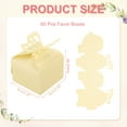 thumbnail image 2 of Uxcell Favor Boxes, Candy Party Butterfly Gift Boxes for Wedding Mother's Day Easter Anniversary Christmas Graduation Fantasy Beige, 2 of 6