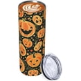 thumbnail image 6 of Halloween Funny Pumpkin Stainless Steel Insulated Tumbler 20 OZ, Coffee Mug Cup with Splash-Proof Lid and Straw for Men Women Lovers Gifts, 6 of 6