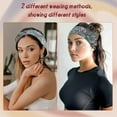 thumbnail image 4 of HBlife 8 Pack Fashion Headbands Boho Sports Stretchy Sweat Bands Non Slip Hairbands for Women Girls, 4 of 7