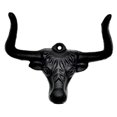 thumbnail image 2 of Adorno de gancho para sombrero de vaquero, escultura de cabeza de toro, perchero retro para sombrero de vaquero, decoración de pared para armario de, 2 of 9